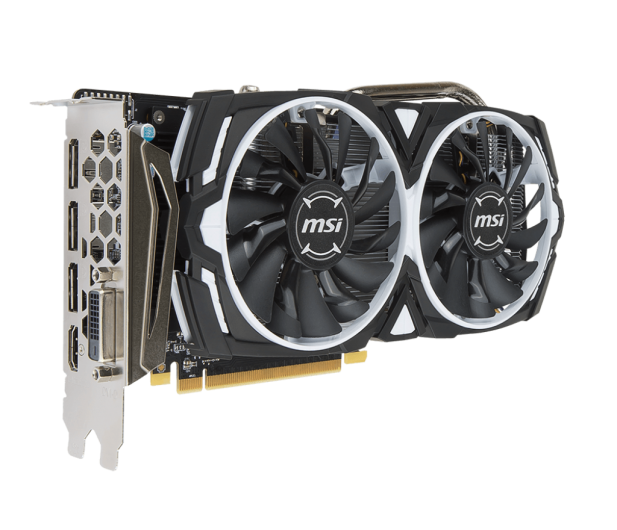 MSI Radeon RX 570 ARMOR OC 8GB GDDR5 - 405828 - zdjęcie 3